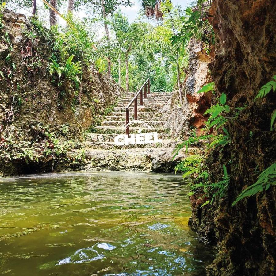 Cheel Lodge & Camping Puerto Morelos Eksteriør billede