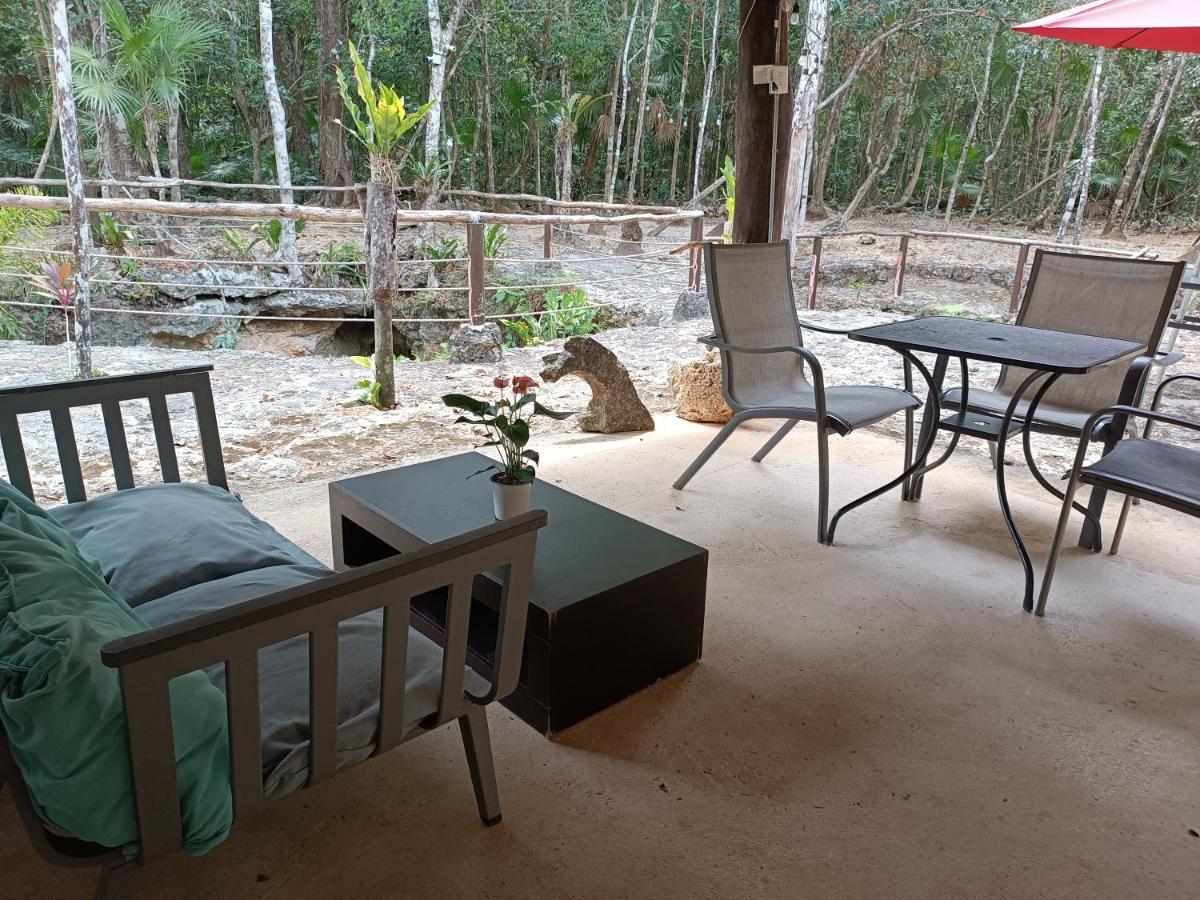 Cheel Lodge & Camping Puerto Morelos Eksteriør billede