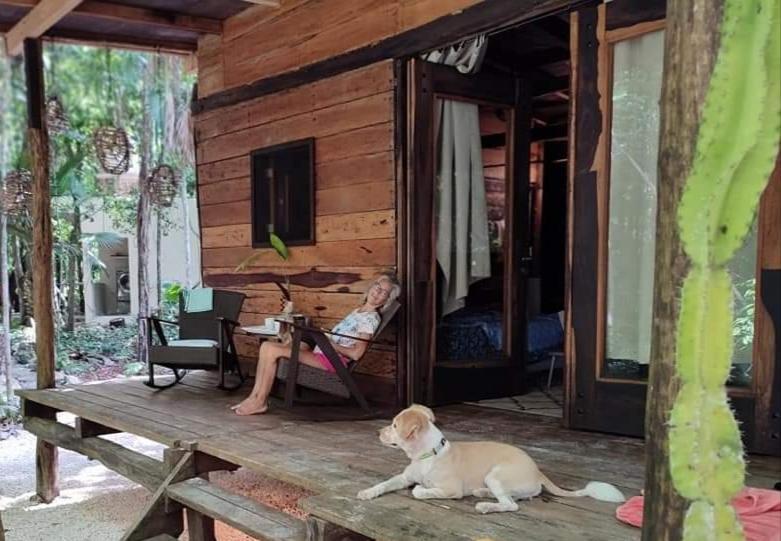 Cheel Lodge & Camping Puerto Morelos Eksteriør billede