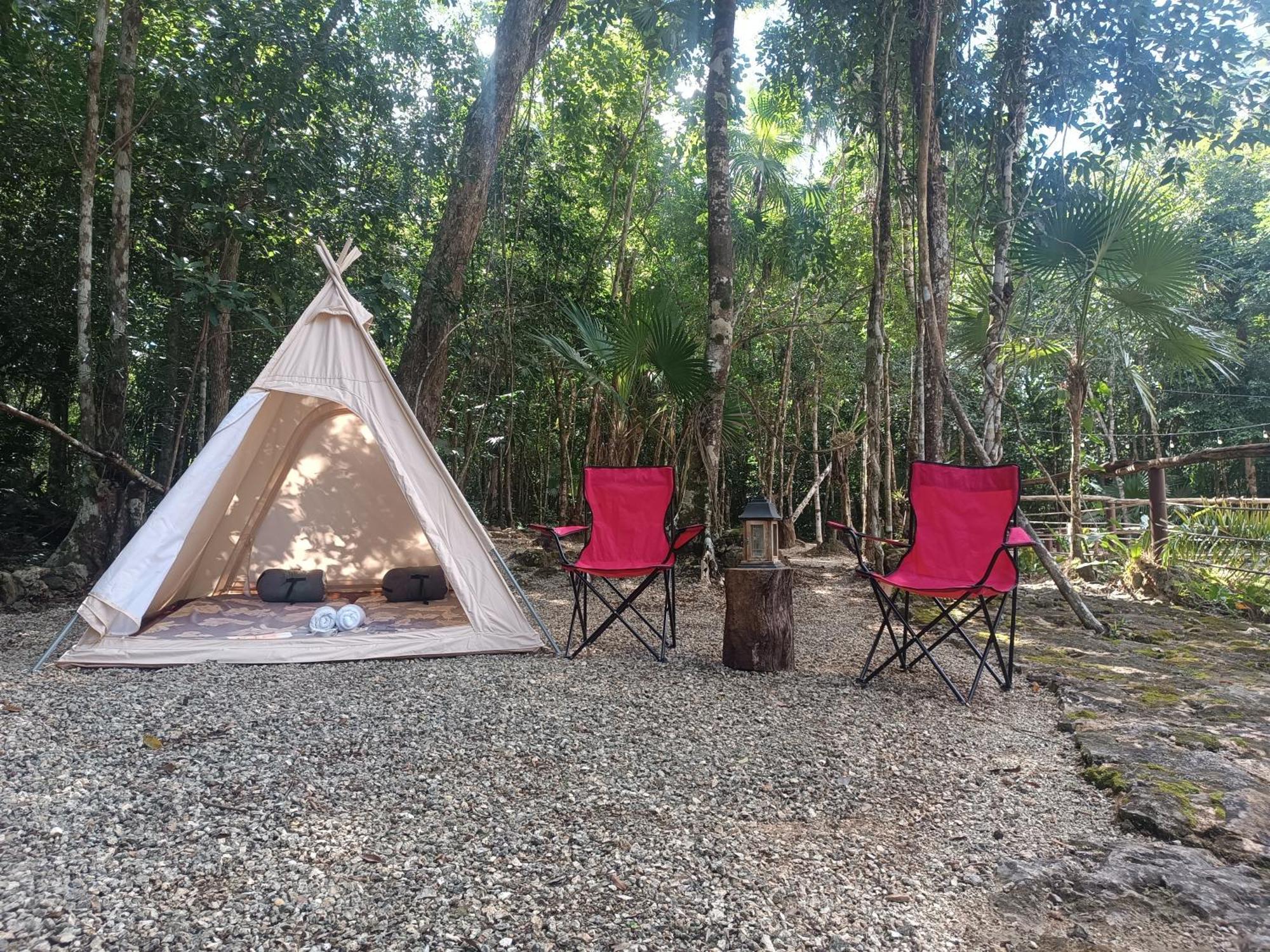Cheel Lodge & Camping Puerto Morelos Værelse billede
