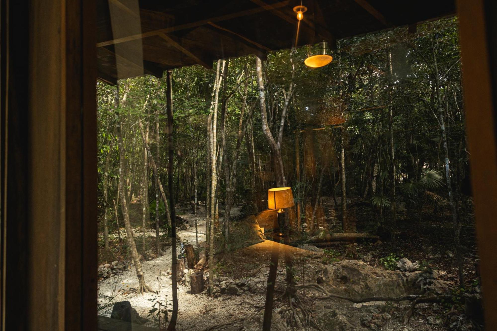 Cheel Lodge & Camping Puerto Morelos Eksteriør billede