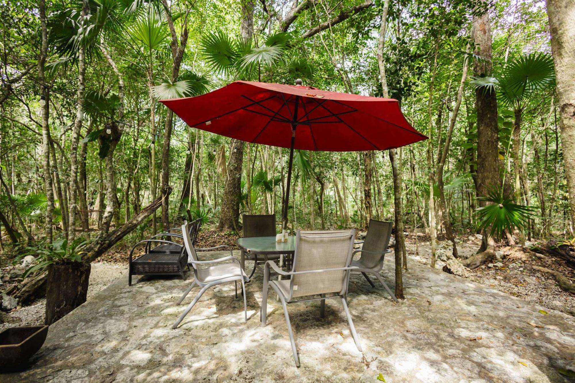 Cheel Lodge & Camping Puerto Morelos Eksteriør billede