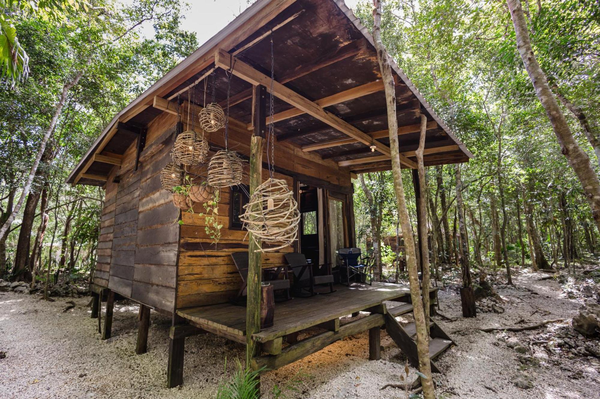 Cheel Lodge & Camping Puerto Morelos Eksteriør billede