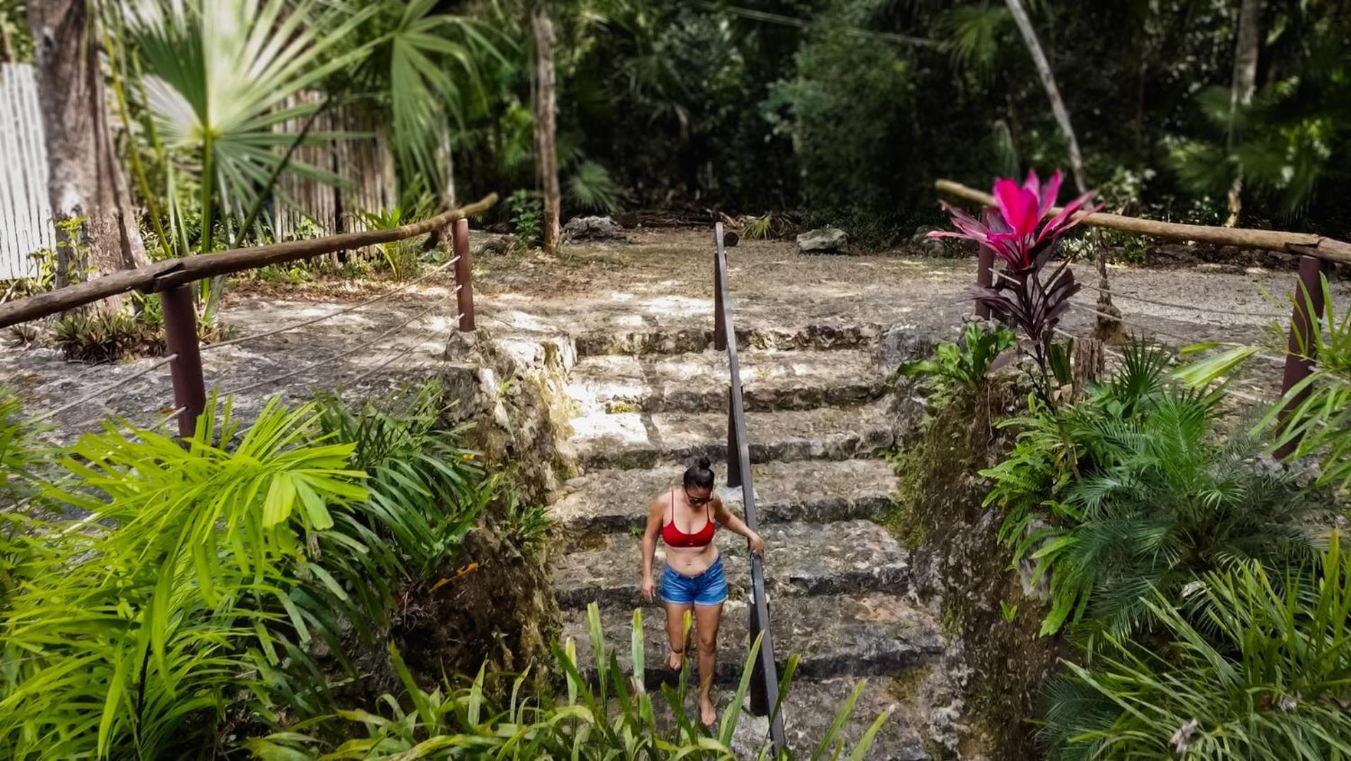 Cheel Lodge & Camping Puerto Morelos Eksteriør billede